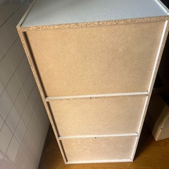 （取引中）急募！！カラーボックス 白の画像