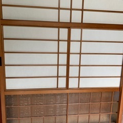 ガラス障子の画像