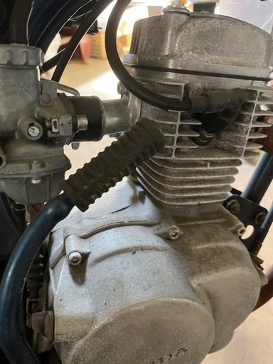 CB50S レアバイク　油圧ディスク　カブテレスコ化に