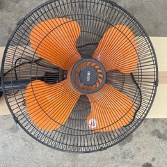 美品　工場扇風機　折りたたみ脚の画像