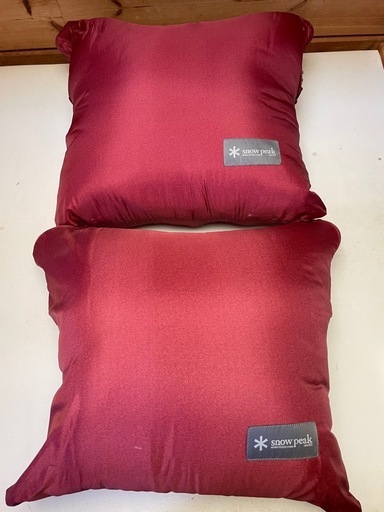 防災も兼ねて・ peakクッション型シュラフ