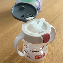 リッチェル　　ストローマグ・コップでマグ 2点セットの画像