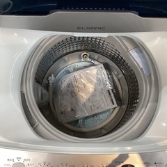 【取りに来られる方限定】　ELSONIC 全自動洗濯機　5.5kg 2021年製の画像