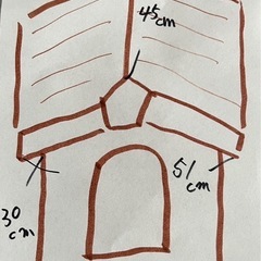 ペットハウス　未使用の画像
