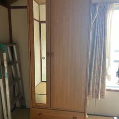 ミラー付きタンスお譲りします！の画像
