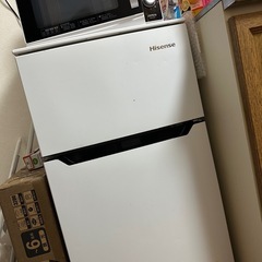 炊飯器冷蔵庫電子レンジ3点1500円の画像