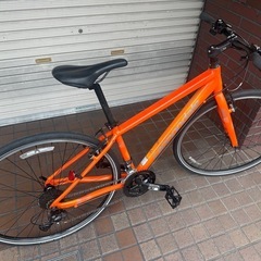 Cannondale（QUICK）　軽量アルミフレーム　3×9speed　オレンジ色の画像