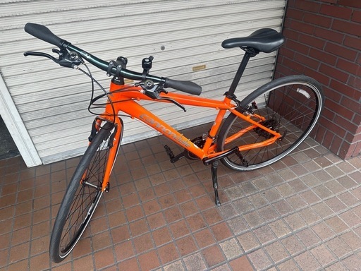 Cannondale（QUICK）　軽量アルミフレーム　3×9speed　オレンジ色