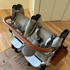 エアバギー2人乗りベビーカー　ココダブル
の画像