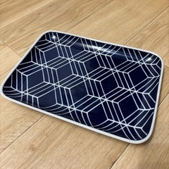 波佐見焼 浜陶 長角大皿 エボトラ 長皿 角皿 hamato 2枚セットの画像