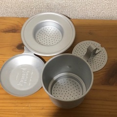未使用アルミ製ベトナムコーヒードリッパーフィルターの画像