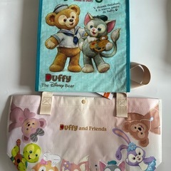 ダッフィー　フレンズ　東京ディズニーシー　香港ディズニーランド　ショッピングバッグ
の画像