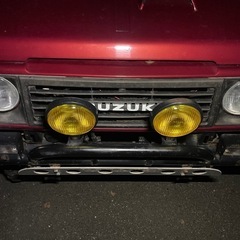 JA11ジムニー　社外バンパー　タニグチの画像