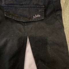 ピンクラテ　スカート（裏地はキュロット）サイズ150の画像