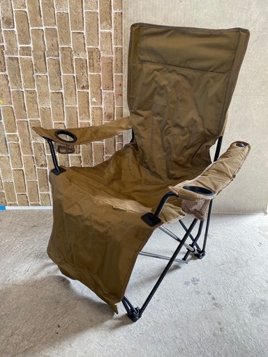 【新品未使用品】イグニオ フリーリクライニングチェア タン キャンプ チェア 新品未使用品】イグニオ フリーリクライニングチェア タン