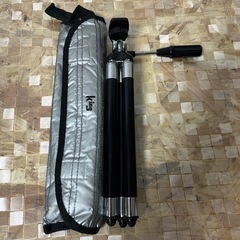 【美品】アルミ製  三脚 king 収納ケース付き　の画像
