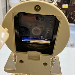 O2509-292 SEIKO リズム時計 ガラスドーム 動作確認済み 中古の画像