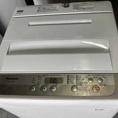 PANASONIC パナソニック 全自動洗濯機 6.0kg NA-F60B11 2017年製 中古/美品の画像