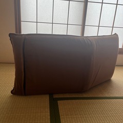 座椅子(ブラウン)リクライニングありの画像