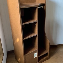 子供用ハンガーラックの画像