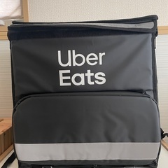 Uber配達バッグ&自転車用携帯ケース付き　未使用に近いの画像