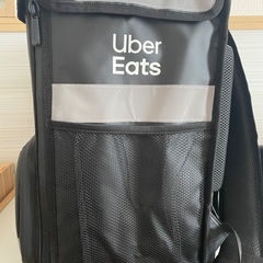 Uber配達バッグ&自転車用携帯ケース付き　未使用に近いの画像