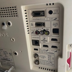 SHARP AQUOS 液晶カラーテレビ の画像
