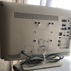 SHARP AQUOS 液晶カラーテレビ の画像