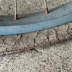 お引き取り限定　自転車（変速付き）メーカー不明の画像