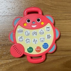 メロディタンバリン付き★こどもちゃれんじベビープレイマット　の画像