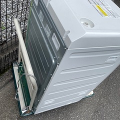 ドラム式電気洗濯乾燥機　ES-S7F-WR 2021年製　ドラム式洗濯機　SHARP 動作良好　（r70914a）の画像