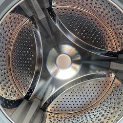 ドラム式電気洗濯乾燥機　ES-S7F-WR 2021年製　ドラム式洗濯機　SHARP 動作良好　（r70914a）の画像