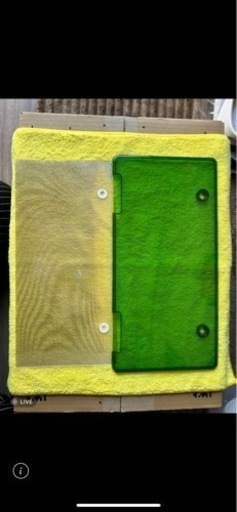 ☆美品☆ 当時物 廃盤ナンバーカバー。プリズムシート付き。