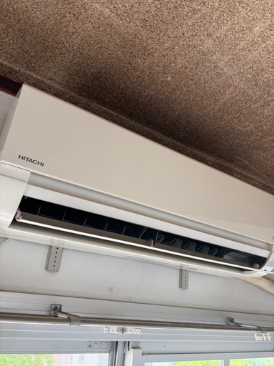 【美品】2019年製　HITACHI エアコン　白くまくん　6畳用
