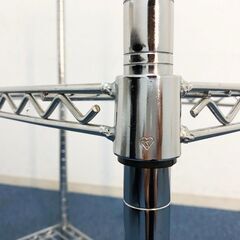 IRIS OHYAMA 3段スチールラック MR-6509 業務用メタルラック 脚部アジャスター付き アイリスオーヤマ 収納棚耐荷重500㎏　ポール径25mmの画像