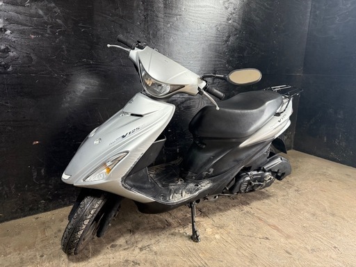 ★支払総額7.2万円★買取強化中！まずはカンタン無料査定まで！ スズキ アドレスV125S シルバー CF4MA バッテリー新品！ Sタイプ4ストインジェクション！ 人気のワンツー！