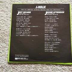 J-WALK   シングルレコードの画像