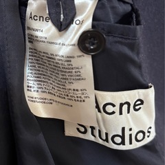acne studios ロングコートの画像