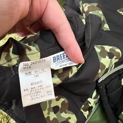 140 アウター　ジャンパー　コート　リバーシブル　BREEZE　の画像