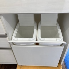 ★ 北九州、福岡市周辺配送可【ニトリ】レンジボード ユニットキッチンボード レガーレ [幅160cm] 💳自社配送時🌟代引き可💳※現金、クレジット、スマホ決済対応※   【配達は要決済前問い合わせ】　の画像