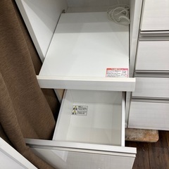 ★ 北九州、福岡市周辺配送可【ニトリ】レンジボード ユニットキッチンボード レガーレ [幅160cm] 💳自社配送時🌟代引き可💳※現金、クレジット、スマホ決済対応※   【配達は要決済前問い合わせ】　の画像
