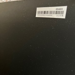 テレビ　ジャンク品ハイセンス65A6Hの画像