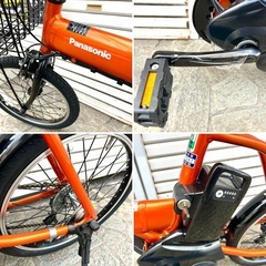 【未使用品】2023年式 Panasonic  オフタイBE-ELW075  折りたたみ 電動アシスト自転車 の画像