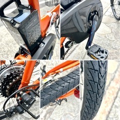 【未使用品】2023年式 Panasonic  オフタイBE-ELW075  折りたたみ 電動アシスト自転車 の画像