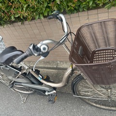 東京23区配達無料🌈新基準 ヤマハ　パスナチュラ　12.3Ah リチウム 電動自転車 中古　BS 5245の画像