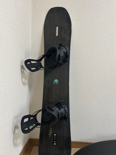 板定価81,400円‼️ バイン定価45,000円‼️スノーボード ビンディング付き