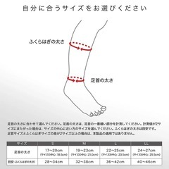 ZAMSTカーフスリーブ・サポーター2枚入り
　の画像