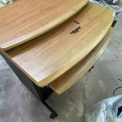 パソコンラック　キーボードラック　プリンターLOAS 作業用テーブルの画像
