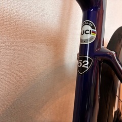 【美品完成車】Specialized S-WORKS Tarmac SL7(2021年) 52サイズ ブルー 油圧ディスクDi2 フルカーボン ロードバイクの画像