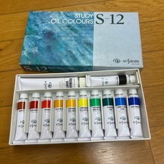 油絵の具と木炭デッサンセットの画像